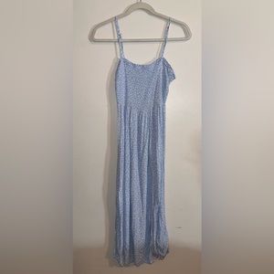 Aeropostale Baby blue dress with white floral print